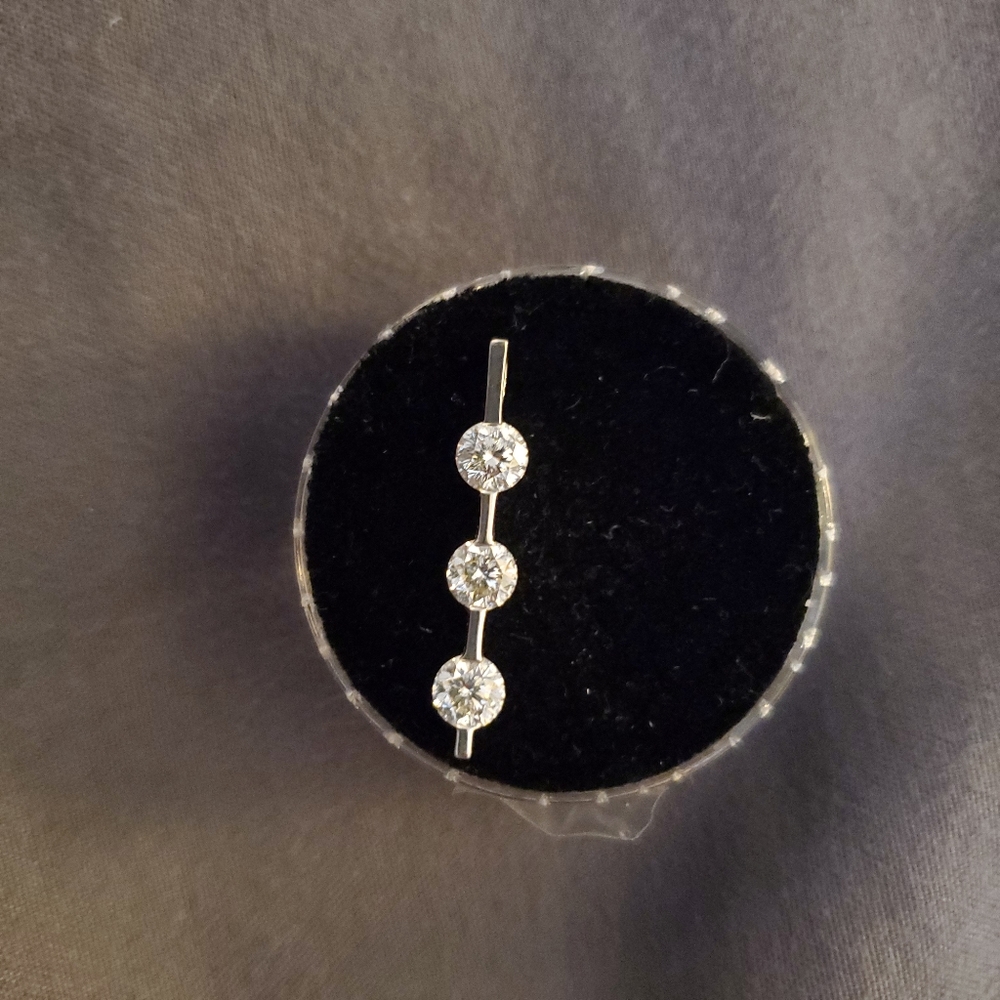 14KW Gold Diamond Drop Pendant (no chain) from Helzberg